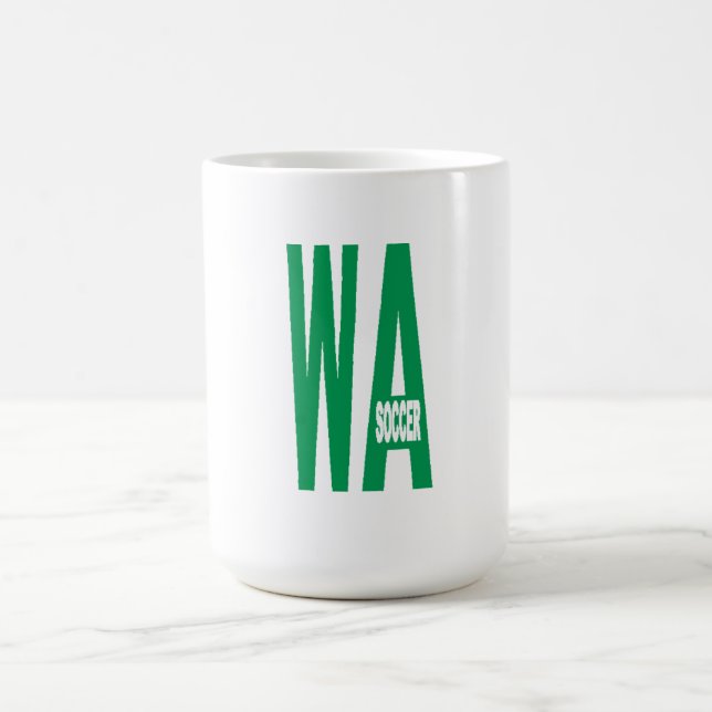 Mug classique blanche WASHINGTON SOCCER Kaffemugg (Center)