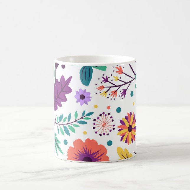 Mug classique composition florale kaffemugg (Center)