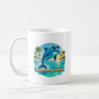 Mug Classique Dauphin Tropical – Sun, Sea & Smile Kaffemugg