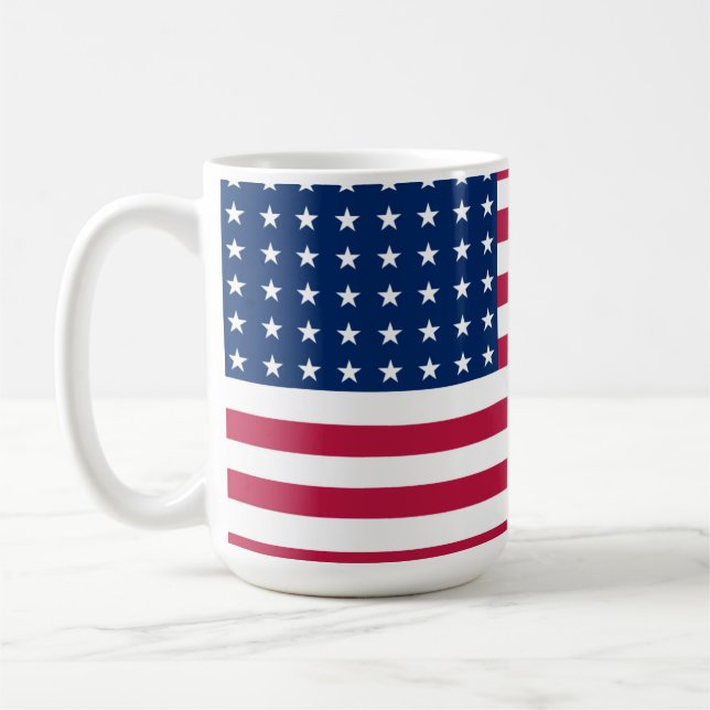 Mug classique drapeau USA Kaffemugg (Vänster)