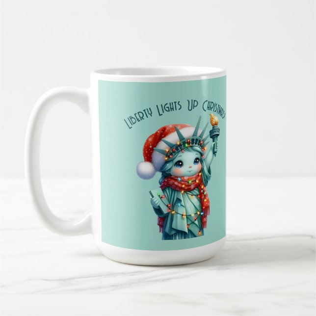 Mug classique Liberty lyser upp julen! 🎄 Kaffemugg (Vänster)
