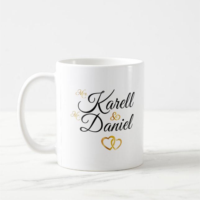 Mug classique pour Mariage, 325 ml Kaffemugg (Vänster)