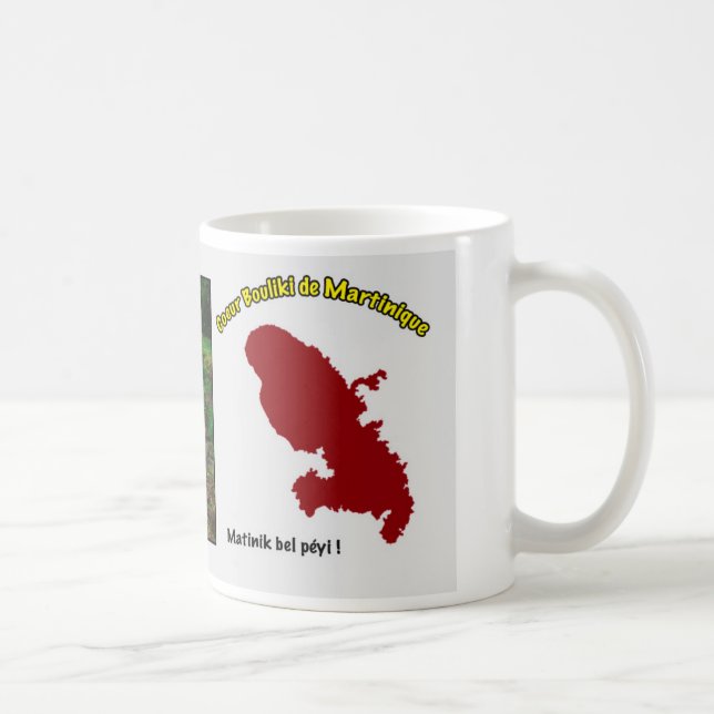 Mug : Coeur Bouliki de Martinique Kaffemugg (Höger)