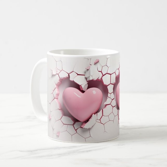 Mug Coeur Série 1-10 Kaffemugg (Framsida vänster)