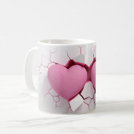 Mug Coeur Série 1-11 Kaffemugg