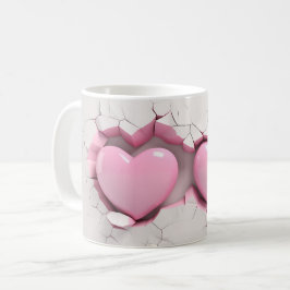 Mug Coeur Série 1-13 Kaffemugg