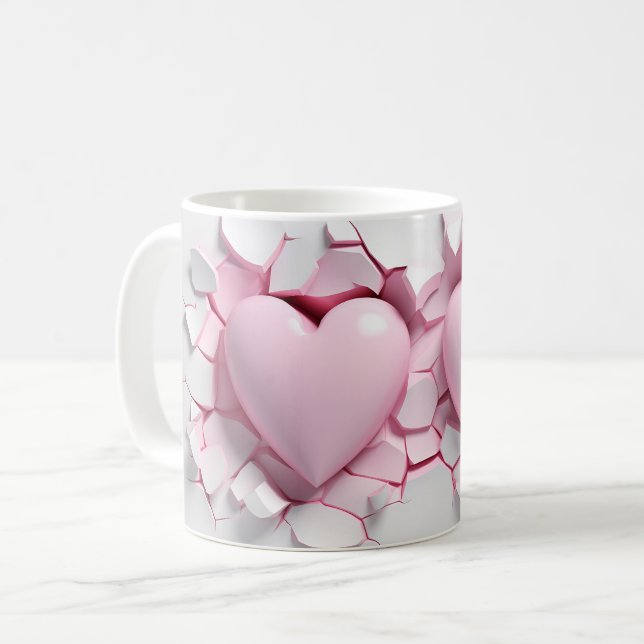 Mug Coeur Série 1-14 Kaffemugg (Framsida vänster)