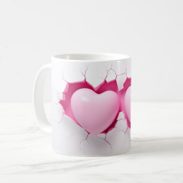 Mug Coeur Série 1-15 Kaffemugg