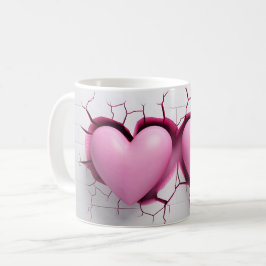 Mug Coeur Série 1-17 Kaffemugg