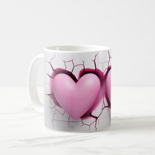 Mug Coeur Série 1-17 Kaffemugg (Framsida vänster)
