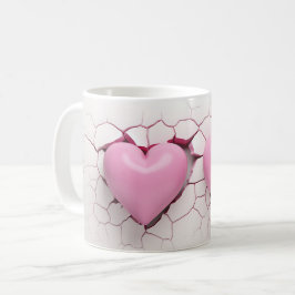Mug Coeur Série 1-20 Kaffemugg