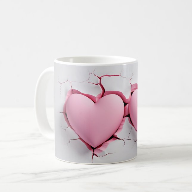 Mug Coeur Série 1-21 Kaffemugg (Framsida vänster)
