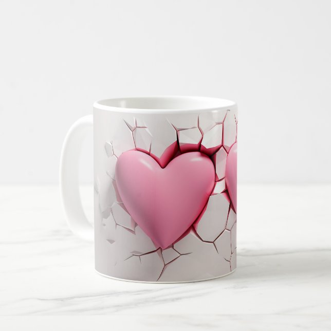 Mug Coeur Série 1-22 Kaffemugg (Framsida vänster)