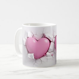 Mug Coeur Série 1-23 Kaffemugg