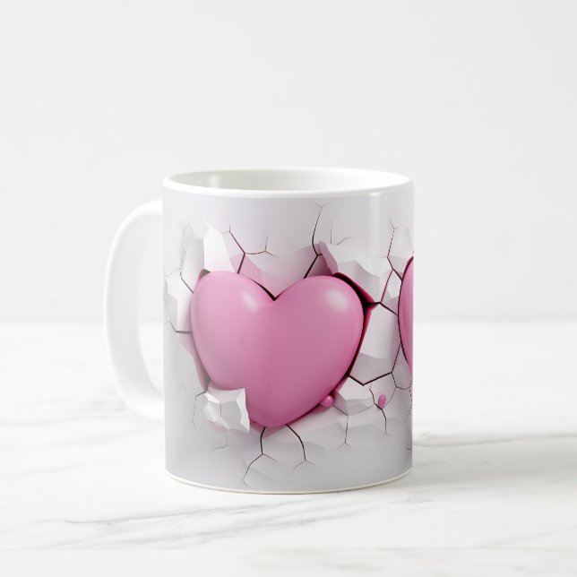 Mug Coeur Série 1-23 Kaffemugg (Framsida vänster)