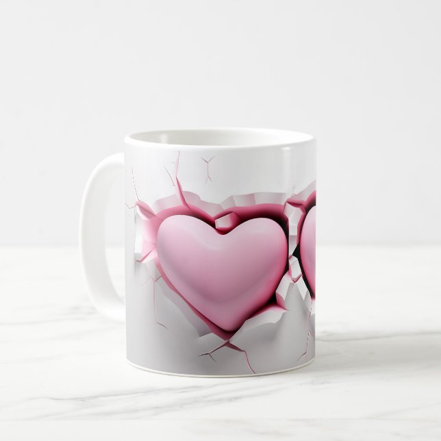 Mug Coeur Série 1-2 Kaffemugg (Framsida vänster)