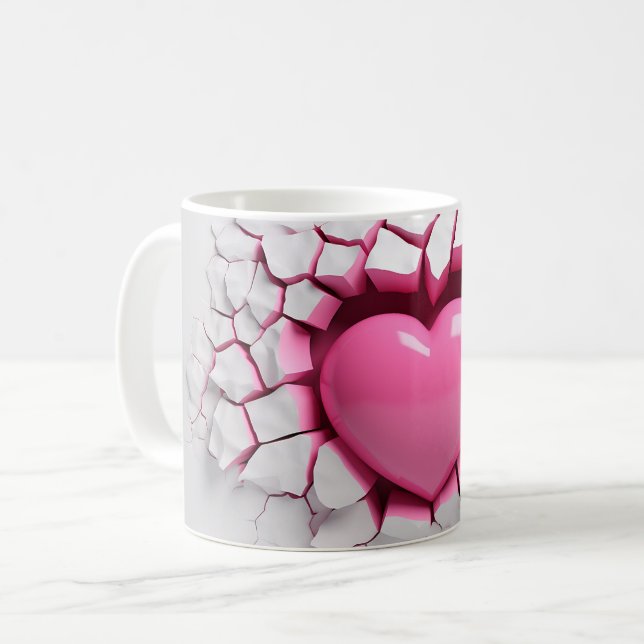 Mug Coeur Série 1-3 Kaffemugg (Framsida vänster)