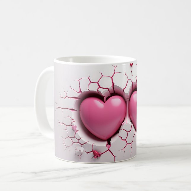 Mug Coeur Série 1-4 Kaffemugg (Framsida vänster)