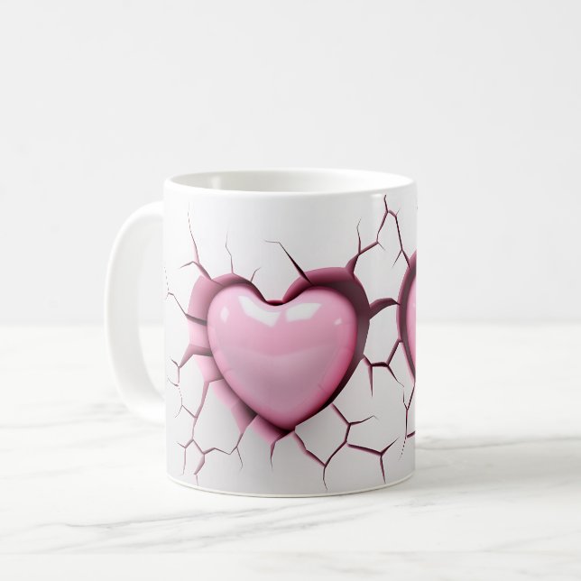 Mug Coeur Série 1-5 Kaffemugg (Framsida vänster)