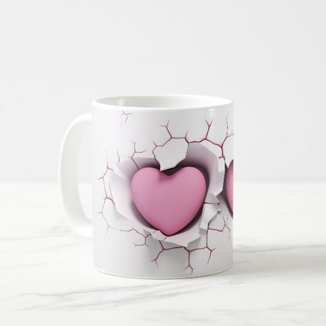 Mug Coeur Série 1-6 Kaffemugg (Framsida vänster)