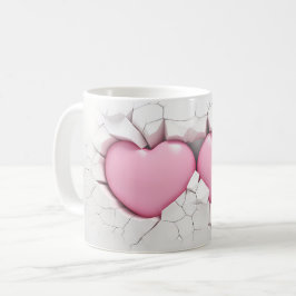 Mug Coeur Série 1-7 Kaffemugg