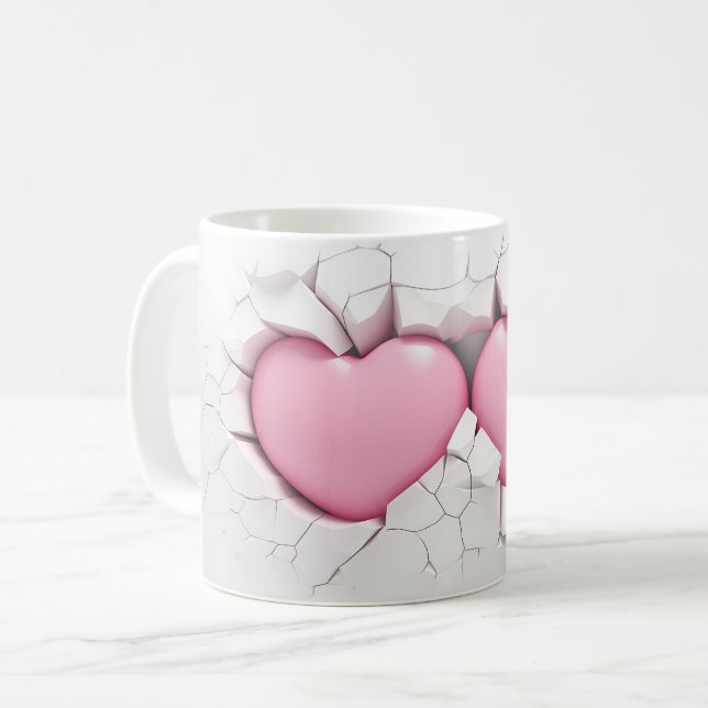Mug Coeur Série 1-7 Kaffemugg (Framsida vänster)