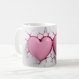 Mug Coeur Série 1 Kaffemugg