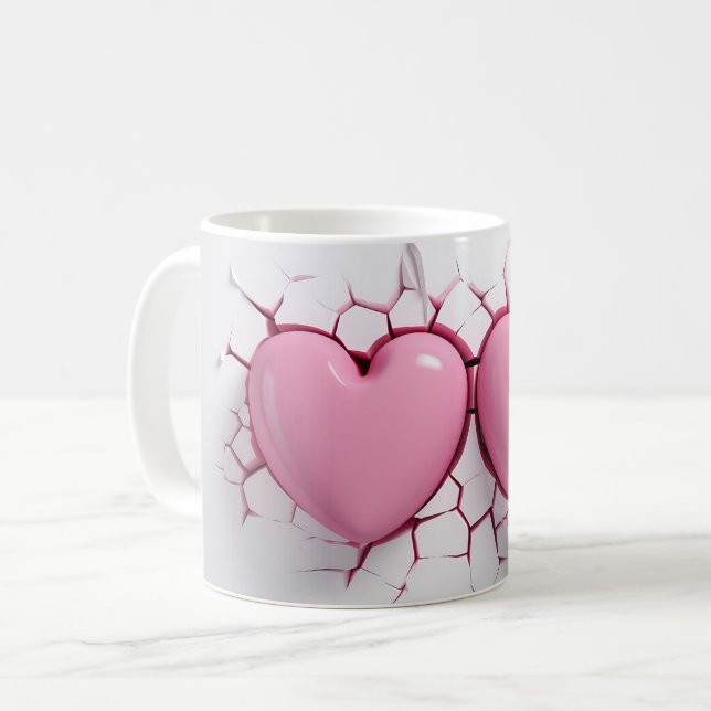 Mug Coeur Série 1 Kaffemugg (Framsida vänster)
