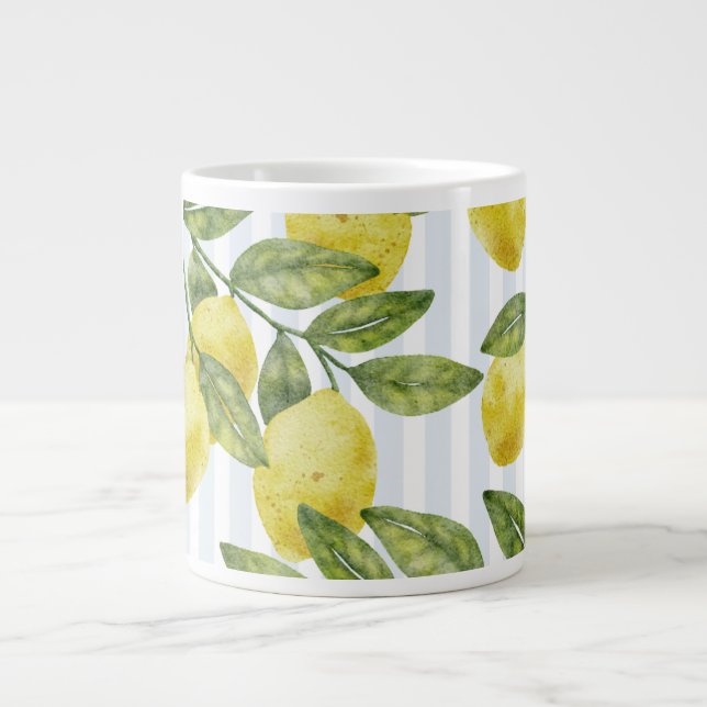 Mug coffee sample logo lemon  jumbo mugg (Framsidan)