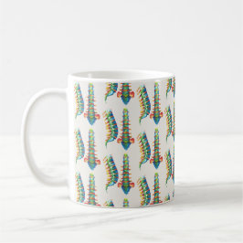 Mug Columna Vertebral Acuarelas (Mosaico) Kaffemugg