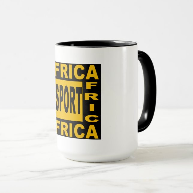 MUG  COMBO  AFRICA SPORT MUGG (Framsida höger)