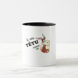 Mug combo "Je suis têtu comme un âne" Mugg