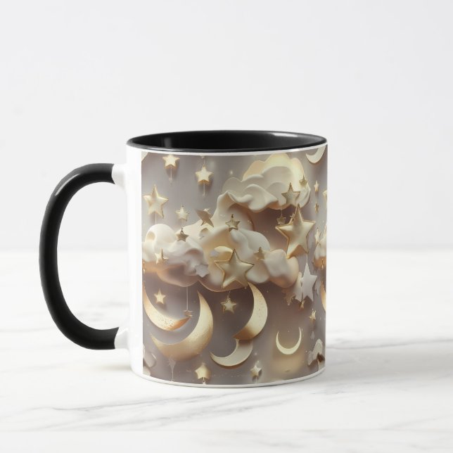 Mug - Creamy Celestial Moon Mugg (Vänster)