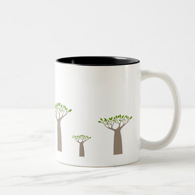 Mug cup (Baobab Trees) Två-Tonad Mugg (Höger)