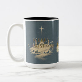 Mug Cup Christmas  Två-Tonad Mugg