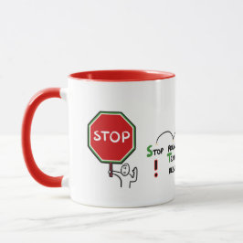 Mug « De l’art de prendre une pause » Mugg