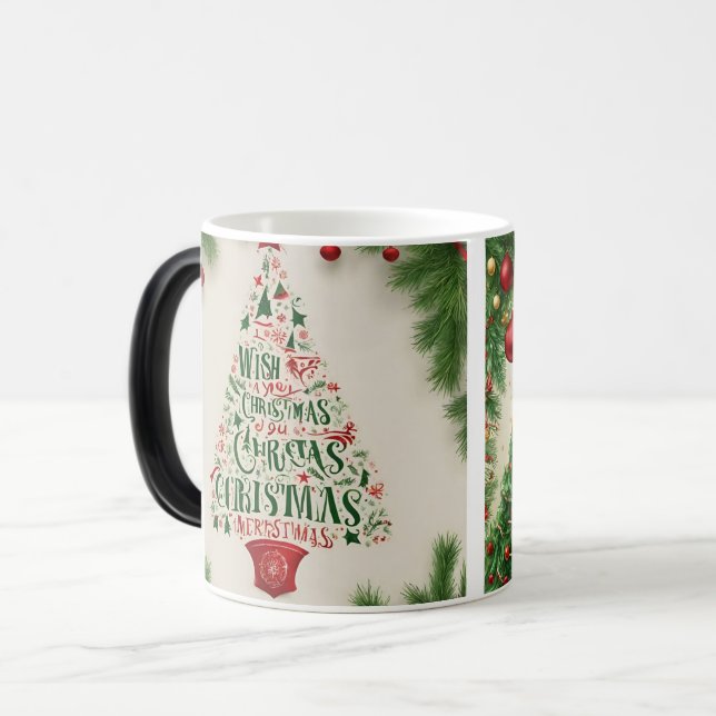Mug de Noël - Christmas Mug Magisk Mugg (Framsida vänster)
