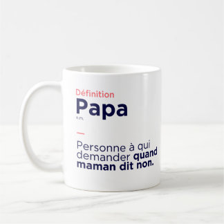 Mug Définition Papa Kaffemugg
