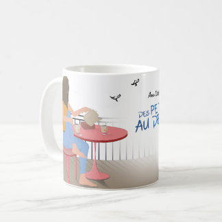 Mug "Des petits pas au dehors" Kaffemugg