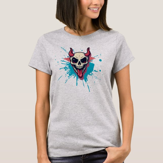 Mug Diablesse Rose  T Shirt (Framsida)