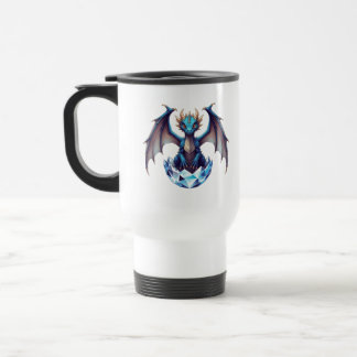 Mug Drake unge framträder ur kristallägg Resemugg