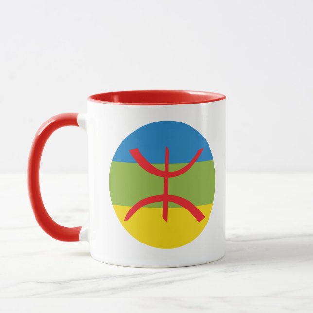 Mug drapeau Amazigh Mugg (Vänster)