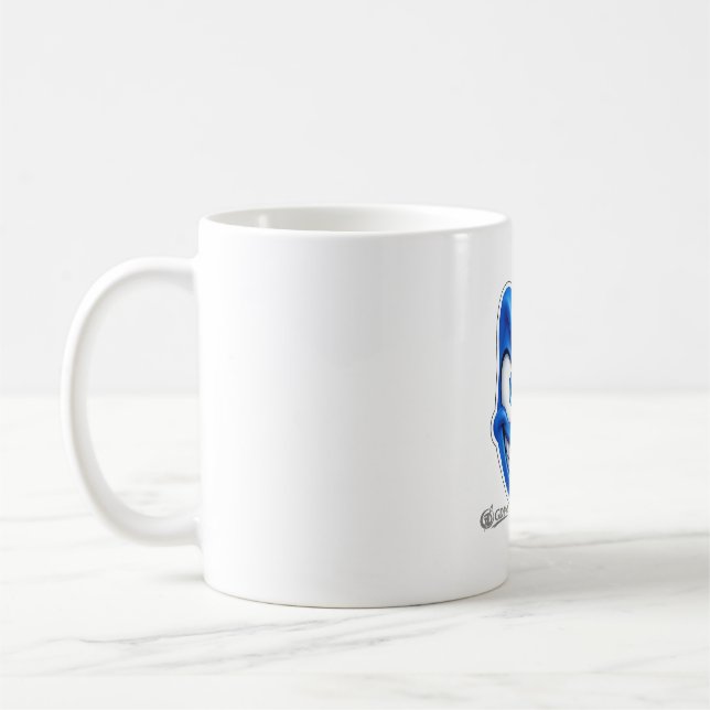 MUG - Du kan inte se mig Kaffemugg (Vänster)