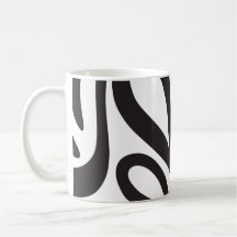 Mug Effet Zèbre Africain. Nature et minimaliste