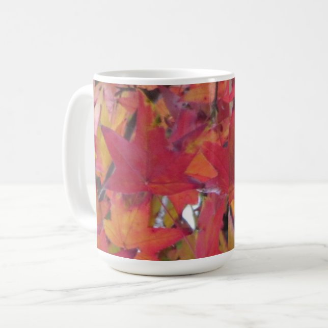 Mug - Fall Leaves Kaffemugg (Framsida vänster)