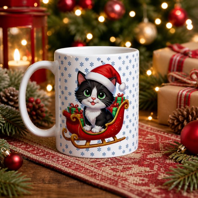 Mug festivo ideal para regalo de Navidad Kaffemugg (Skapare uppladdad)