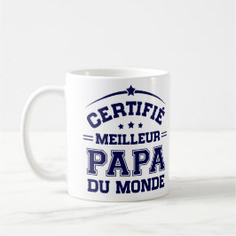 Mug Fête des Pères - Meilleur Papa du Monde Kaffemugg