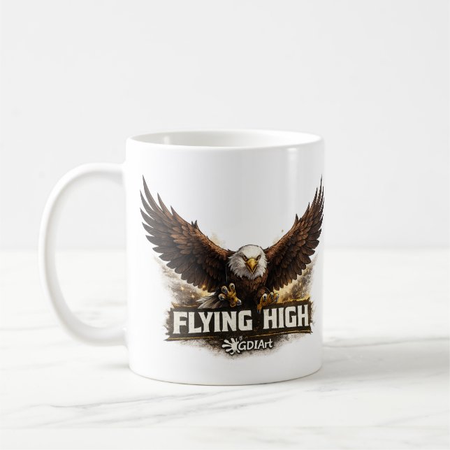 MUG - FLYING HIGH KAFFEMUGG (Vänster)