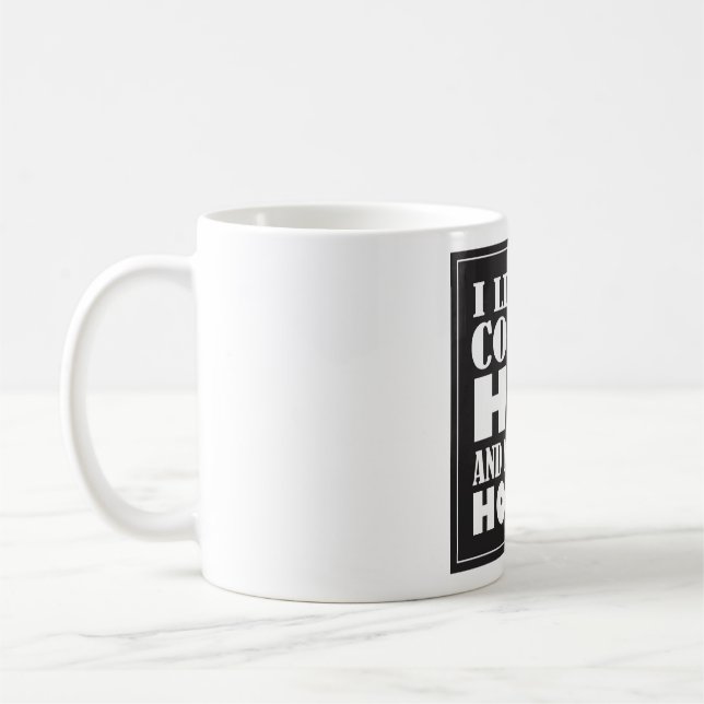 Mug. för bokälskarekaffe kaffemugg (Vänster)