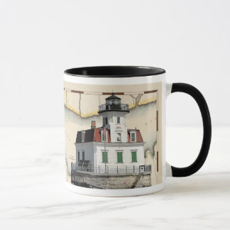 Mug. för de Rondout & Esopus fyrarna Mugg